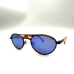 Revo 1109 001 Ellipse Blue Mirror Sunglasses